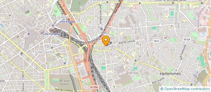 localisation de l'entreprise LES TEMPLIERS à LILLE