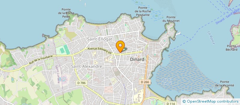 localisation de l'entreprise LES TEMPLIERS  DINARD