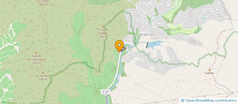 localisation de l'entreprise LES TEMPLIERS  LA LONDE-LES-MAURES