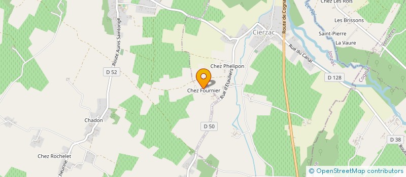 localisation de l'entreprise LES TEMPLIERS à GERMIGNAC