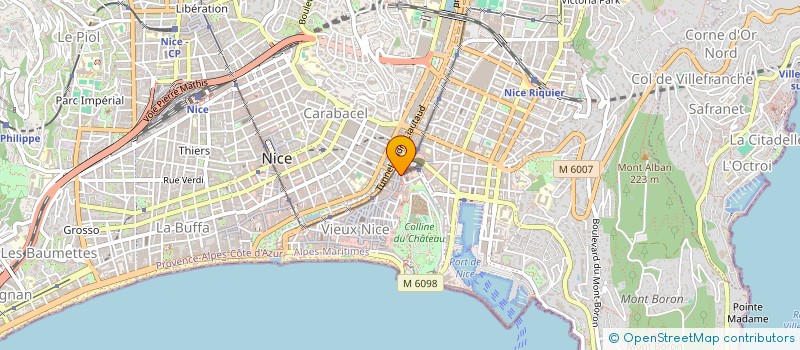 localisation de l'entreprise LES TEMPLIERS  NICE
