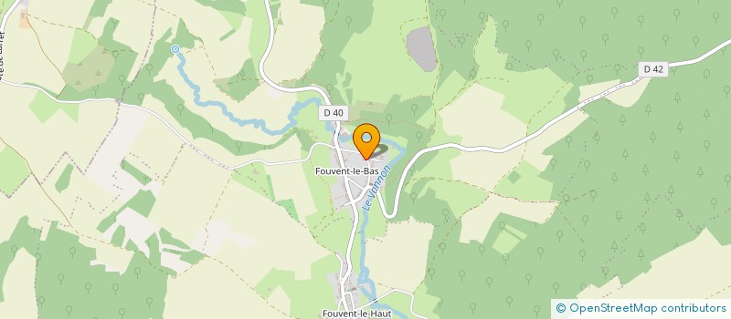 localisation de l'entreprise LES TEMPLIERS BOURGUIGNONS  CHAMPLITTE