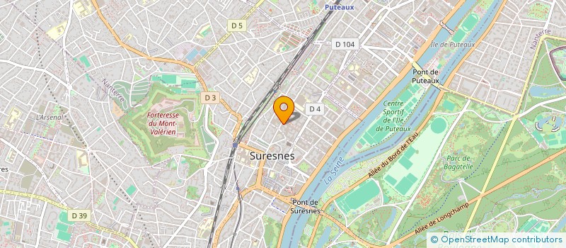 localisation de l'entreprise LES TEMPLITUDES PAU à PAU