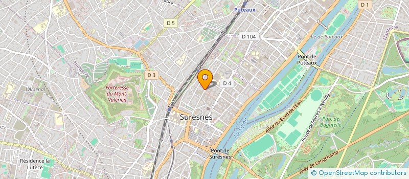 localisation de l'entreprise LES TEMPLITUDES TARBES à SURESNES