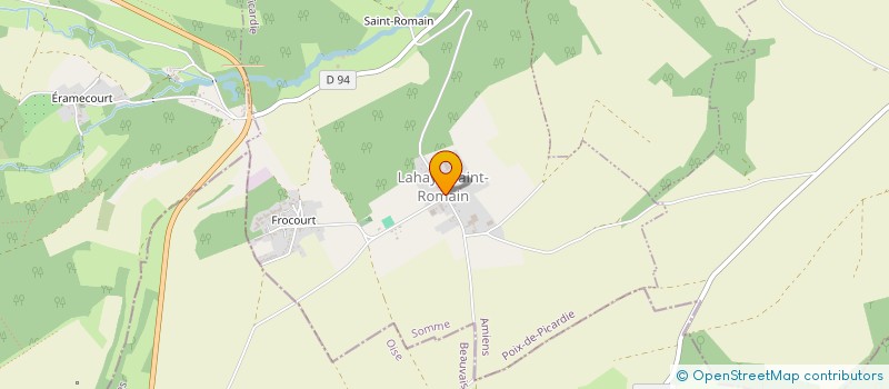 localisation de l'entreprise LES TEMPS D'ARTS 80 à ROUEN