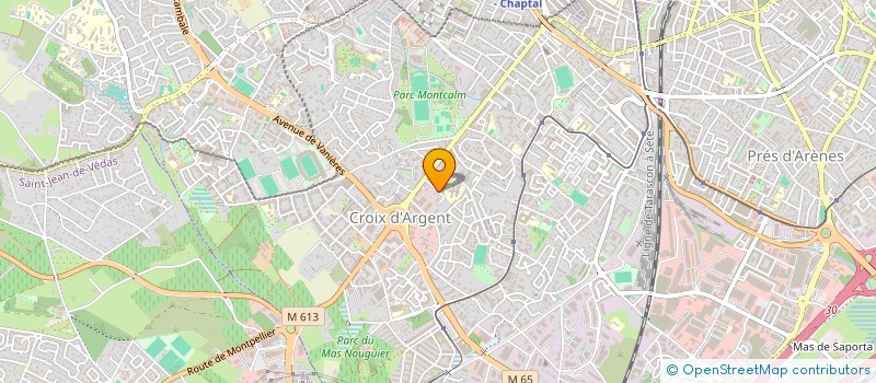 localisation de l'entreprise LES TEMPS DE THAU à MONTPELLIER