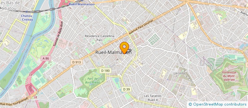 localisation de l'entreprise LES TEMPS MODERNES à RUEIL-MALMAISON