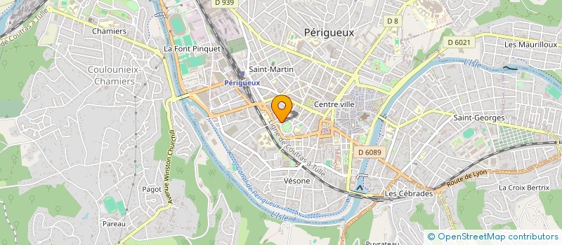 localisation de l'entreprise LES TENDRES à PERIGUEUX