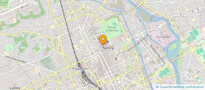 localisation de l'entreprise LES TENTATIONS DE SEB  NANCY