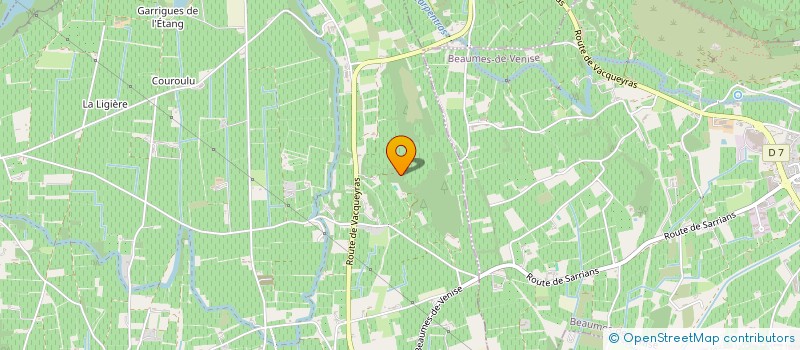 localisation de l'entreprise LES TERRASSEMENTS DES DENTELLES à SARRIANS