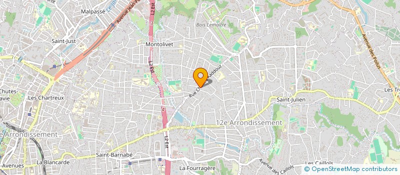 localisation de l'entreprise LES TERRASSES à MARSEILLE