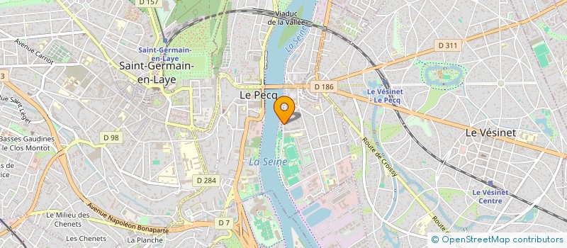 localisation de l'entreprise LES TERRASSES D'ABUELITA  LE PECQ