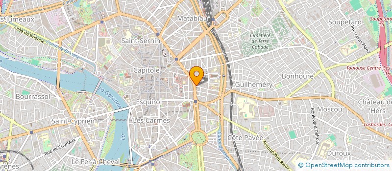 localisation de l'entreprise LES TERRASSES D'ANAIS à TOULOUSE