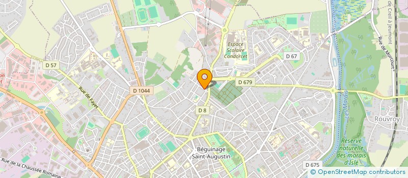 localisation de l'entreprise LES TERRASSES D'HELIOS à SAINT-QUENTIN