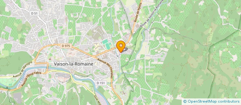 localisation de l'entreprise LES TERRASSES DE L'AYGUETTE à FAUCON