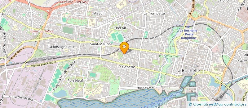 localisation de l'entreprise LES TERRASSES DE MISSY  LA ROCHELLE