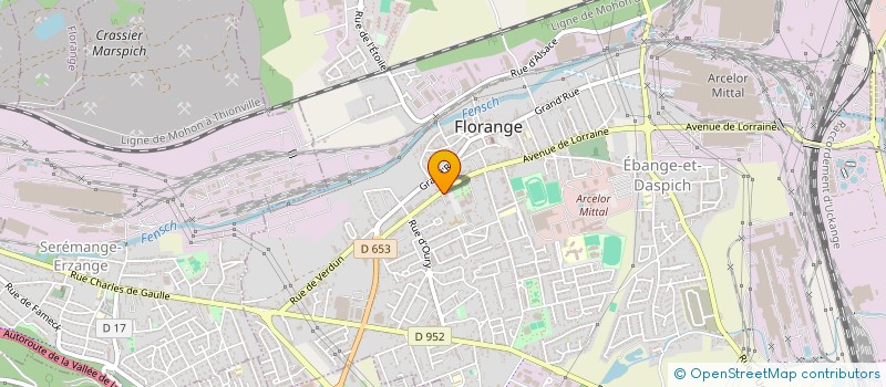 localisation de l'entreprise LES TERRASSES DE SOFIA  FLORANGE