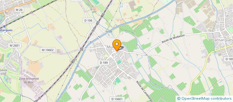 localisation de l'entreprise LES TERRASSES DES REMPARTS  MUDAISON