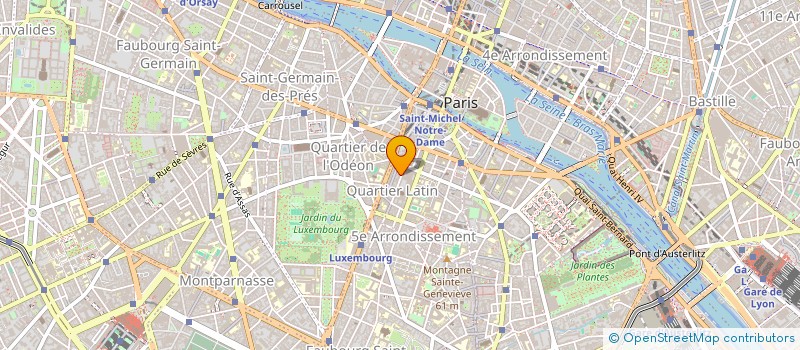 localisation de l'entreprise LES TERRASSES DU JARDIN JAYAN à PARIS