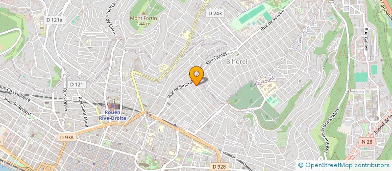 localisation de l'entreprise LES TERRASSES JOUVENET  ROUEN