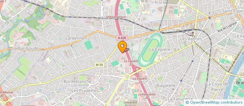 localisation de l'entreprise LES TERRES D'AUSSONNE à TOULOUSE