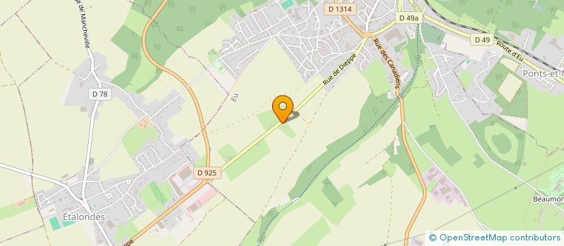 localisation de l'entreprise LES TERRES D'OXALYS  EU