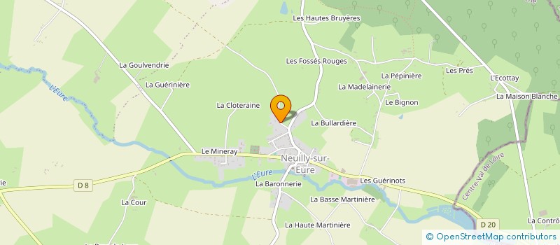 localisation de l'entreprise LES TERRES DE DIABIJA à LONGNY LES VILLAGES