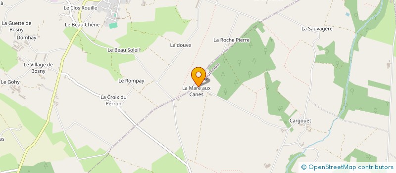 localisation de l'entreprise LES TERRES DE LA HAYE  LAURENAN