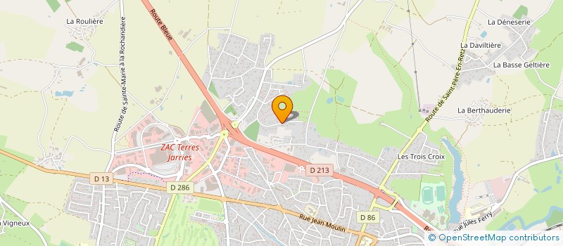 localisation de l'entreprise LES TERRES DU LITTORAL  PORNIC