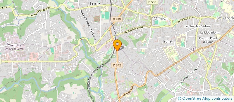 localisation de l'entreprise LES TERRES MICHAUD  FRANCHEVILLE