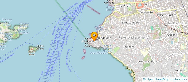 localisation de l'entreprise LES TERRES PROCHES à MARSEILLE