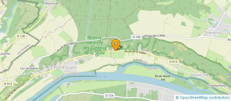 localisation de l'entreprise LES TERRES SAINT DENIS  HAUTE-ISLE