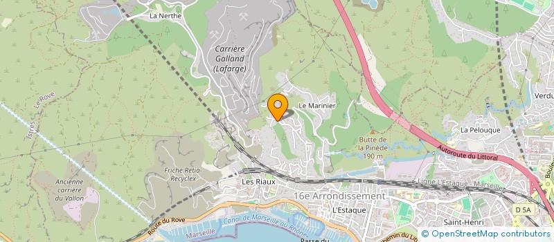 localisation de l'entreprise LES TERRES VAROISES à MARSEILLE
