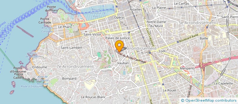 localisation de l'entreprise LES TERRIBLES à MARSEILLE