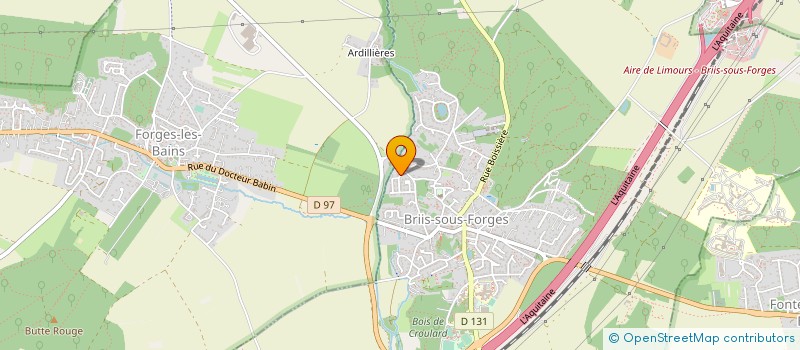localisation de l'entreprise LES TERRIENS DU HUREPOIX à BRIIS-SOUS-FORGES