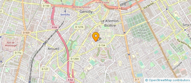 localisation de l'entreprise LES TERROIRS DU MONDE à LE KREMLIN-BICETRE