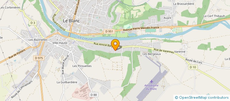 localisation de l'entreprise LES TESSONNIERES à POULIGNY-SAINT-PIERRE