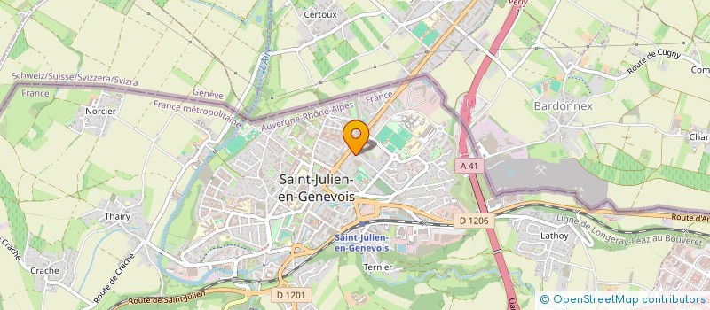 localisation de l'entreprise LES TETES BLANCHES  LYON