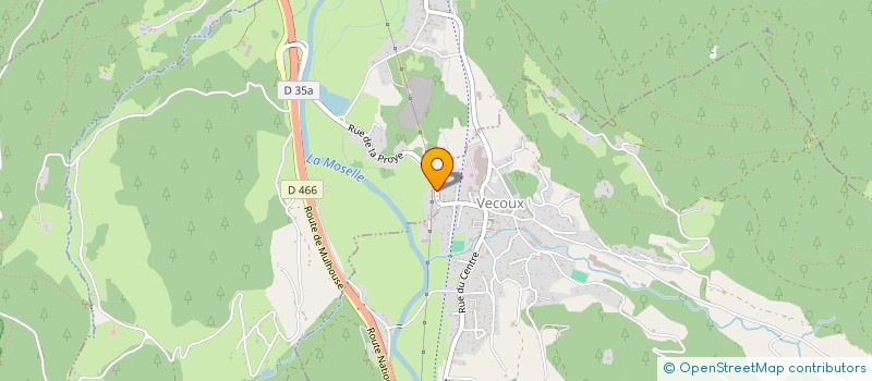 localisation de l'entreprise LES TETES D'AMPOULE  LE SYNDICAT