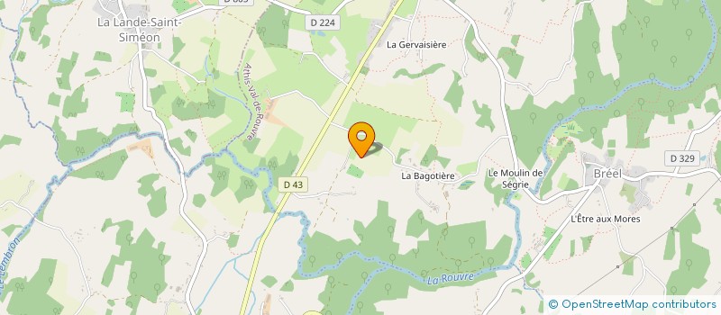localisation de l'entreprise LES TETES DE BLINS à ATHIS-VAL DE ROUVRE