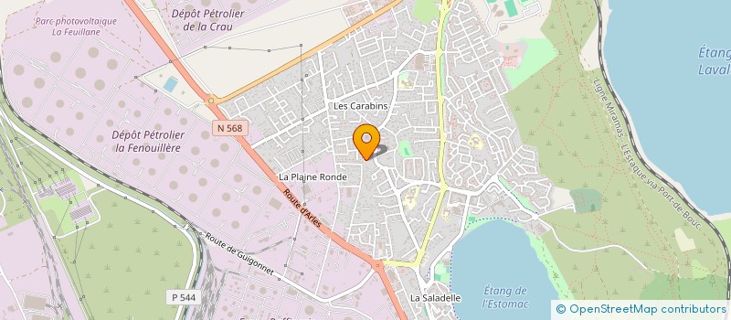 localisation de l'entreprise LES TETES DE LINOTTES EN 4L à FOS-SUR-MER