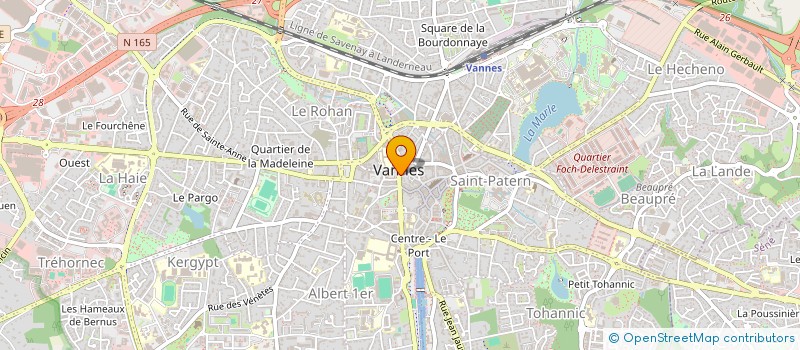 localisation de l'entreprise LES TETES DE MEULE à VANNES
