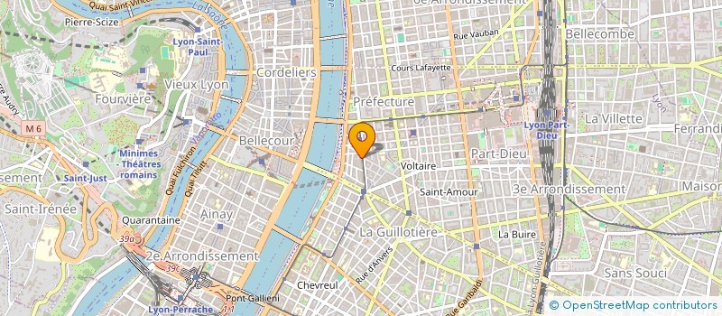 localisation de l'entreprise LES TEXTILES D ALSACE  LYON