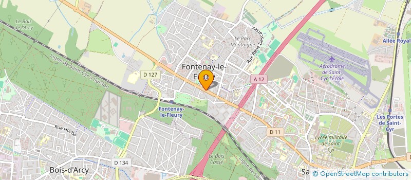 localisation de l'entreprise LES TEXTILES DE FONTENAY à FONTENAY-LE-FLEURY