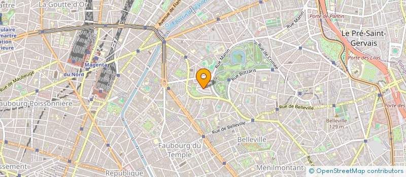 localisation de l'entreprise LES THEATRALES CHARLES DULLIN  SAINT-MAUR-DES-FOSSES