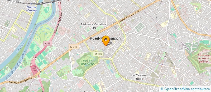 localisation de l'entreprise LES THEATREUX à RUEIL-MALMAISON