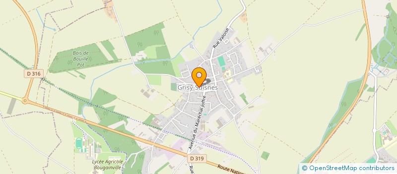 localisation de l'entreprise LES THEO-ROSE  GRISY-SUISNES