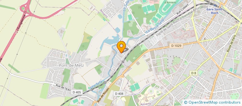 localisation de l'entreprise LES THERMES à AMIENS