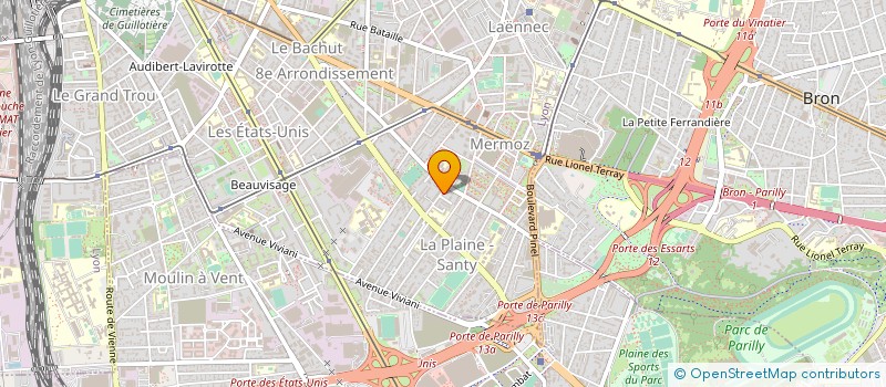 localisation de l'entreprise LES THERMES DE FLORENCE à LYON