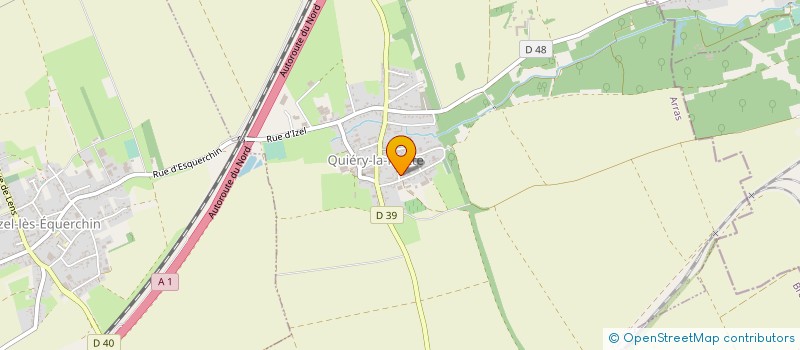localisation de l'entreprise LES THERMOFORMAGES DU NORD à QUIERY-LA-MOTTE